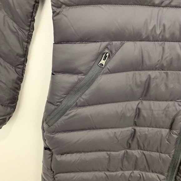 NWOT Lands End Coat, Womens down ultra light packable black Sz XS Petite Jacket - Picture 5 of 13